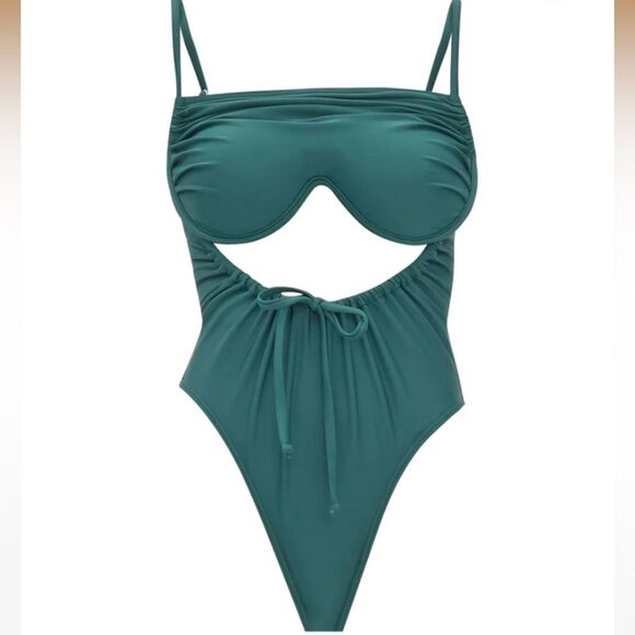 Andrea Iyamah Tiaca One-Piece Swimsuit M NEW - Picture 1 of 6